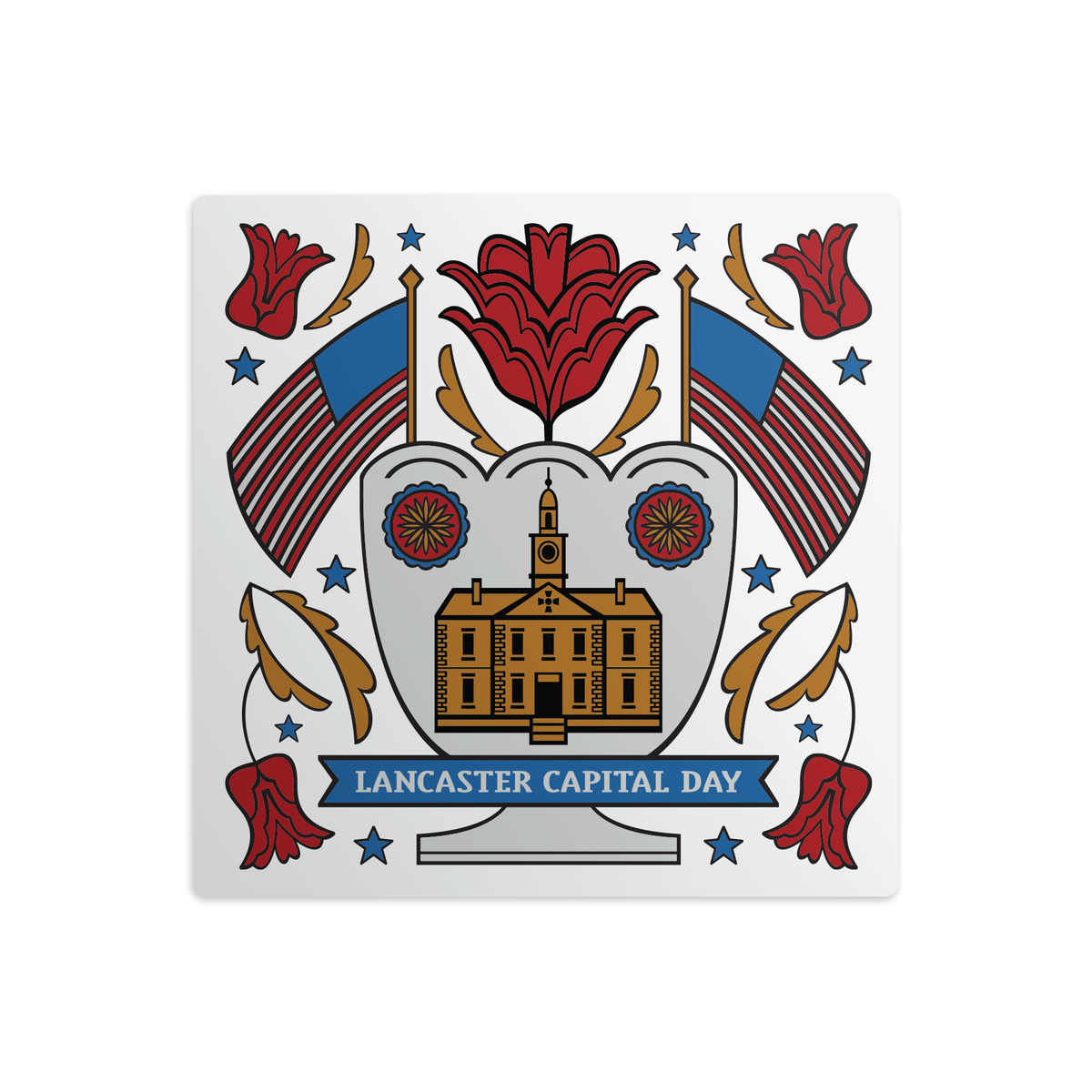 Capital Day Celebration Sticker