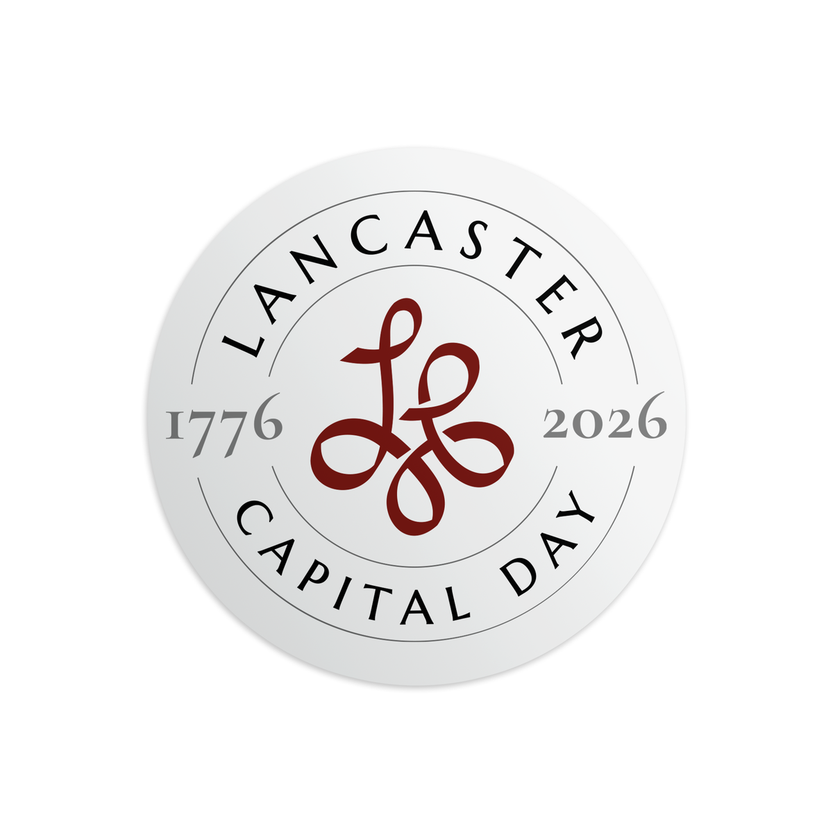 Capital Day Sticker (Round)